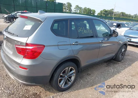 2013 BMW X3 xDrive28I из США, поврежденный, VIN 5UXWX9C55D0A15103